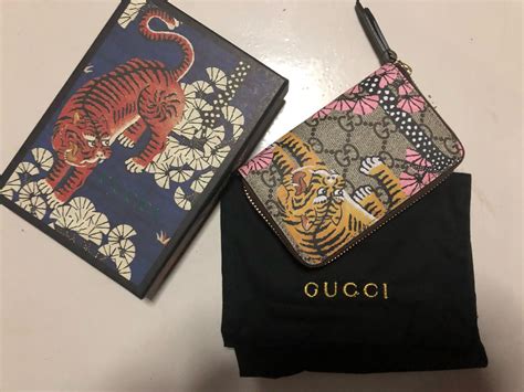 bengal tiger gucci wallet|Gucci bengal tiger supreme wallet.